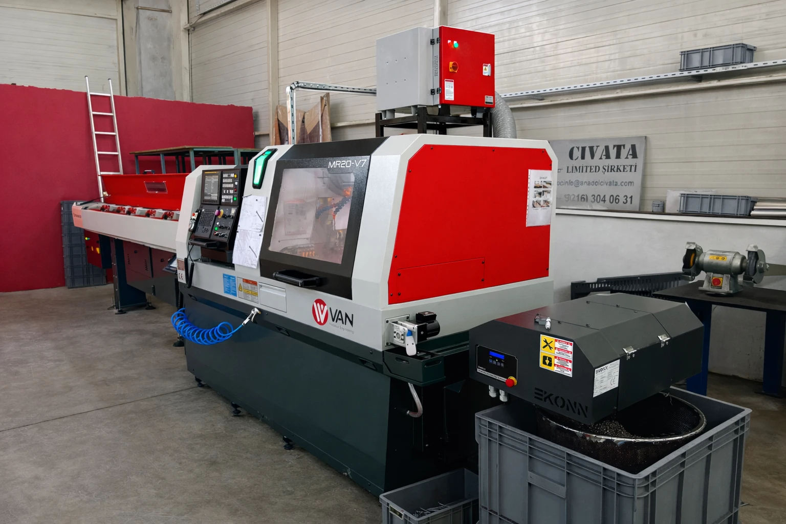 ANADOL CİVATA CNC BÖLÜMÜ